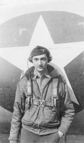 Howard Zinn in the military during World War II.